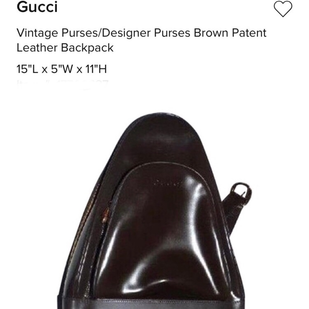 Vintage Gucci Backpack
